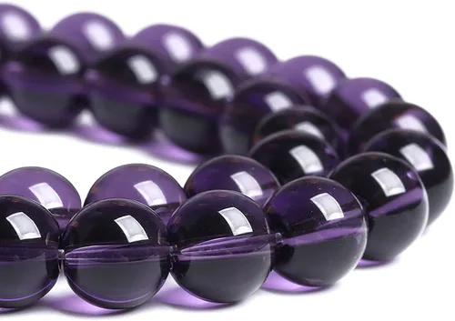 Vista 46 de 60 cuentas sueltas de piedra natural de turquesa africana de 0.236 pulgadas (6 mm) para hacer joyas, pulseras de bricolaje