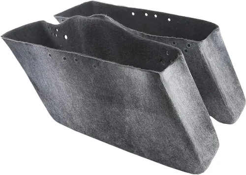 Vista 16 de SLMOTO Alforjas rígidas para Harley Electra Road King Glide 1994-2013 peltre Denim