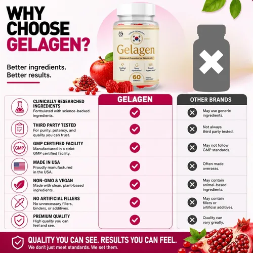 Vista 6 de Gelagen - Gomitas de gelatina coreana, paquete de 2 unidades de Gelagen