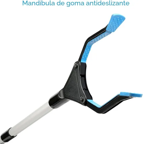 Vista 5 de Herramienta de agarre para alcanzar objectos, 32 pulgadas, para personas mayores, ligera, extralarga, práctica, pinza/herramienta de ayuda para 33.9