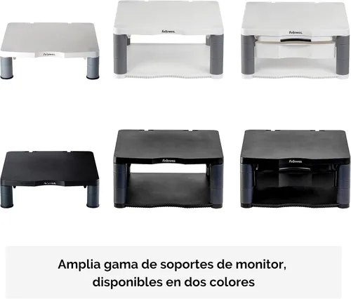 Vista 7 de Fellowes Elevador de monitor de 5 posiciones
