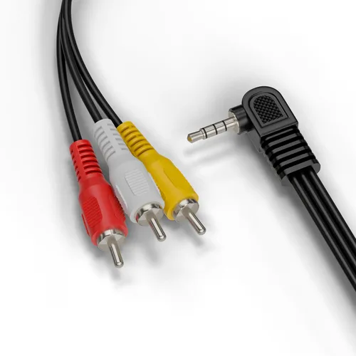 Vista 8 de THE CIMPLE CO Cable de audio y video RCA macho de 0.138 in a macho compatible con Roku y TiVo, cable A/V, no para cámaras, conector de cable