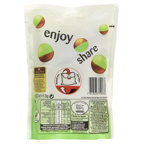 Vista 3 de Nestle Aero Bubbles Nestle Aero Bubbles - Bolsa de menta importada del Reino Unido, Inglaterra, lo mejor de los dulces británicos
