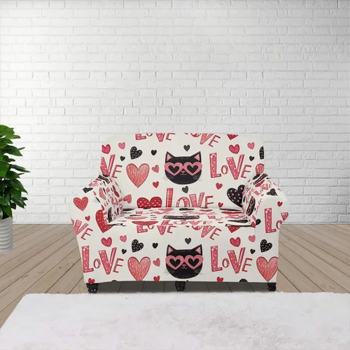 Vista 89 de ZOUTAIRONG Fundas elásticas para sofá con estampado de ramas de camuflaje 3D para sofá, funda para muebles de un solo cojín, decoración del hogar u