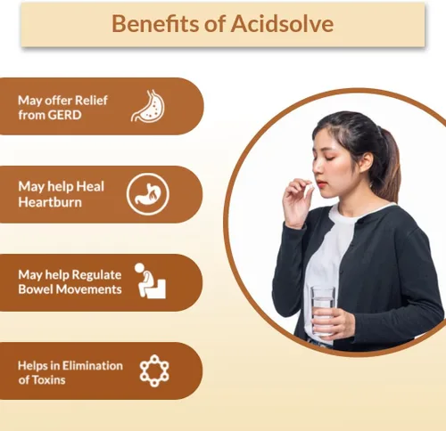Vista 5 de Biogetica Acidsolve (Anácido, Pro Digestión) - 80 Cápsulas
