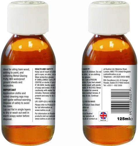 Vista 2 de Rustins Aceite Hervido 4.2 fl oz