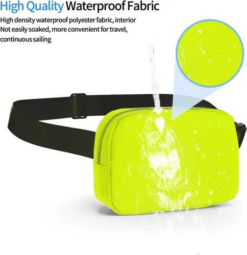 Vista 5 de Riñoneras impermeables para mujer, mini bolsa para cinturón para niños, riñoneras para mujer, mini riñoneras para mujer, impermeable, impermeable