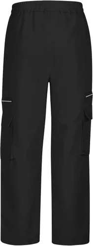 Vista 5 de Hombre Bolsillos Pantalones Cargo Pantalones Sólido Al Aire Libre Recto Fitness Pantalón Cremallera Entrenamiento