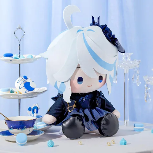 Vista 5 de HOYOVERSE Genshin Impact Furina Serie de Impresiones - Peluche Sentado