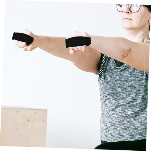 Vista 4 de 2 mancuernas de mano con bolsa de arena, pesas de mano para correr, yoga, fitness, entrenamiento versátil, equipo de escultura de brazo