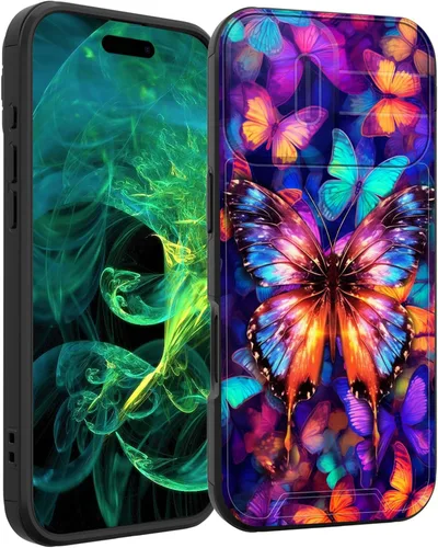 Vista 81 de Funda para iPhone Air con cubierta para cámara deslizante, resistente de doble capa, híbrida, a prueba de golpes, funda protectora resistente