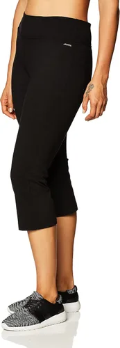 Vista 2 de Pantalones atléticos, capri, ajustados, para mujeres, con vuelo, marca Jockey.