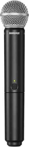 Vista 6 de Sistema de micrófono inalámbrico Shure BLX24/SM58 - Vida de batería de 14 horas, rango de 300 pies, UHF Incluye micrófono vocal de mano SM58