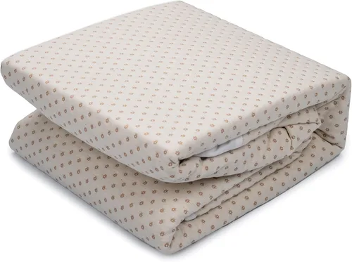 Vista 9 de Protector de colchón impermeable de algodón orgánico de alta calidad de 39 x 75 pulgadas, 100% algodón, hipoalergénico, refrescante, suave