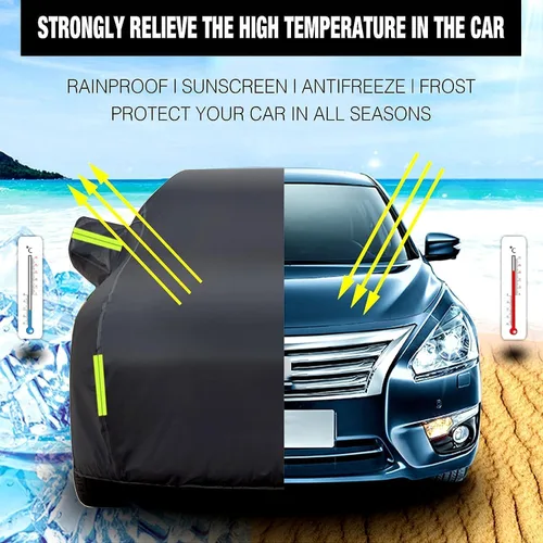 Vista 4 de Funda completa para automóvil compatible con Audi Q8 e-tron/quattro/R8/TT para todo tipo de clima, impermeable, transpirable, grande