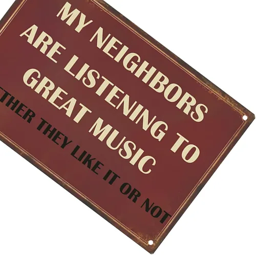 Vista 3 de Divertidos letreros de metal sarcásticos para garaje y patio, letreros personalizados para decoración de cuevas de hombre, bar y hogar, regalos