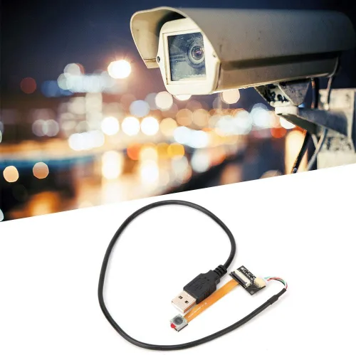 Vista 2 de Módulo de cámara USB HD, OV5640 5MP 2592 x 1944P 15FPS módulo de cámara con visión de 60° y enfoque automático OTG UVC para Android Linux Mac