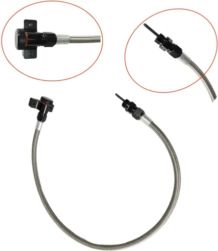 Vista 6 de varillas de bloqueo de nivel de aceite de transmisión automática de aluminio 22200 Compatibles con camionetas Ford 2010-2017 F-150