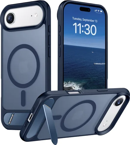 Vista 129 de Funda para iPhone 11 con compatibilidad magnética, [Soporte invisible incorporado][Compatible con MagSafe]