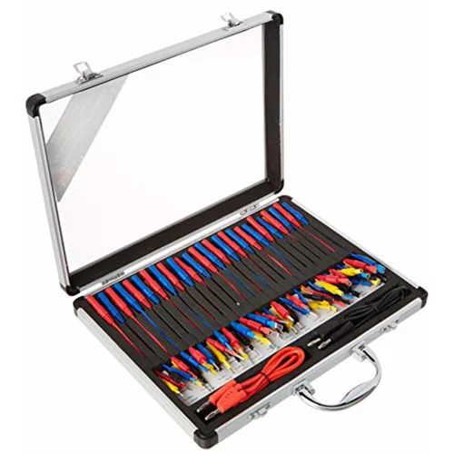 Vista 3 de Electronic Specialties 146 Silver - Kit de prueba de conector automotriz de 54 piezas, 12.5 x 9.5 x 1.75 pulgadas, color plateado