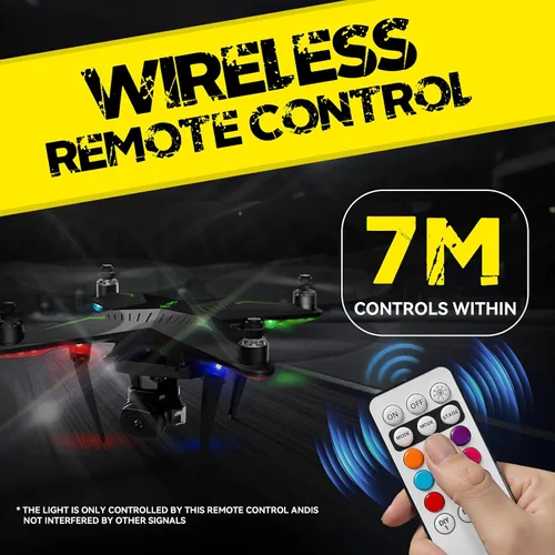 Vista 4 de 8 luces estroboscópicas LED inalámbricas con control remoto, luces estroboscópicas LED RGB para aeronaves de alto brillo, 8 colores, impermeable