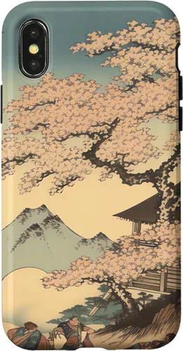 Vista 4 de iPhone 15 Renaissance Rumble Sumo in Blossom Glory Power and Petals Case