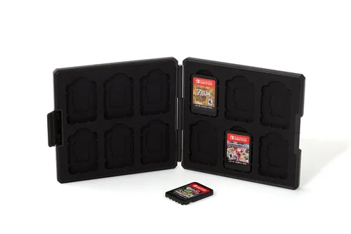 Vista 2 de PowerA Premium Game Card Case - Zelda Breath of The Wild "Z" Symbol - Nintendo Switch