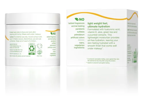Vista 2 de Hidratante libre de aceite Alba Botanica de aloe y té verde, Hawaiian, botella de 3 onzas , 1