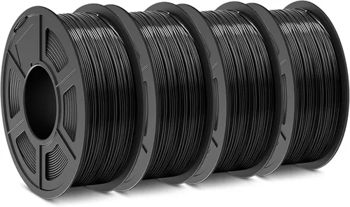 Vista 31 de SUNLU - Filamento ABS para impresora 3D de 1.75 mm, altamente resistente y duradero, resistencia al calor, excelente dureza, compatible con el 99%