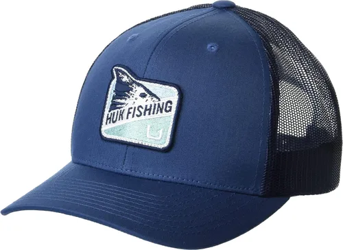 Vista 71 de HUK - Gorra de camionero de malla para hombre con cierre a presión Gorra de pesca antirreflectante