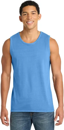 Vista 7 de Port & Co Playa Wash - Camiseta sin mangas teñida con prenda-PC099TT Amatista