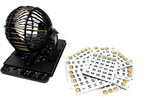 Vista 2 de PowerTRC® juego de máquina de bingo con bolas (clásico)