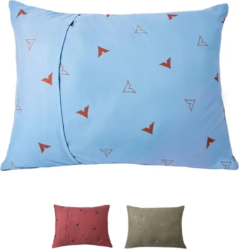 Vista 8 de TETON Sports almohada de campamento, perfecta para acampar y viajar, bolsa de viaje incluida