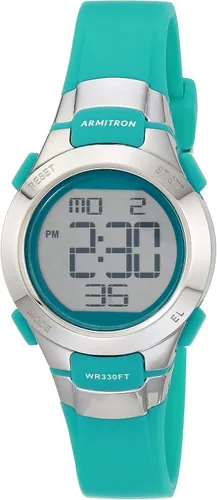 Vista 19 de Armitron Sport 45/7012 - Reloj cronógrafo digital para mujer con correa de resina
