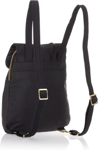 Vista 3 de Travelon Mochila delgada antirrobo de equipaje, Negro, talla única , Travelon Mochila delgada antirrobo Signature