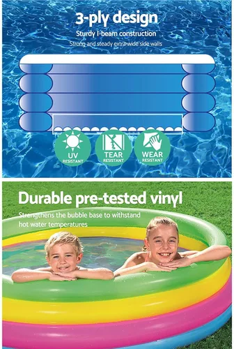 Vista 5 de Bestway 51117 Piscina, multicolor, 62 x 18 pulgadas