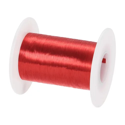 Vista 39 de MECCANIXITY - Alambre magnético de calibre 46 AWG - 0.04mm Hilo de cobre esmaltado - Bobina de alambre magnético de 14669 pies (4471m) - 50g Grado F