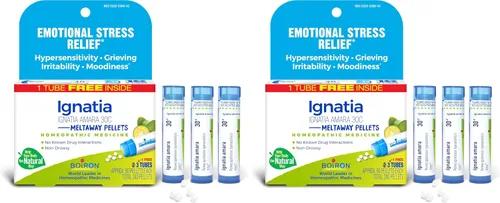 Vista 12 de Boiron Ignatia Amara 30C Medicina homeopática para aliviar el estrés emocional, hipersensibilidad, irritabilidad y cambios de humor - 3