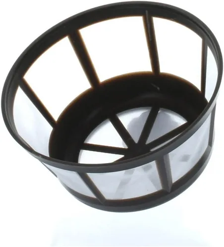 Vista 3 de Universal Permanente Café Filtro Cesta Nylon Malla Reutilizable Cono 8-12 Taza Nuevo