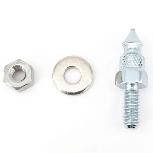 Vista 8 de Americruise - Kit de tornillos de púas de montaje cromado para motocicleta Harley Touring Electra Street Glide FLHT FLHX 1996-2013 (1996-2013)