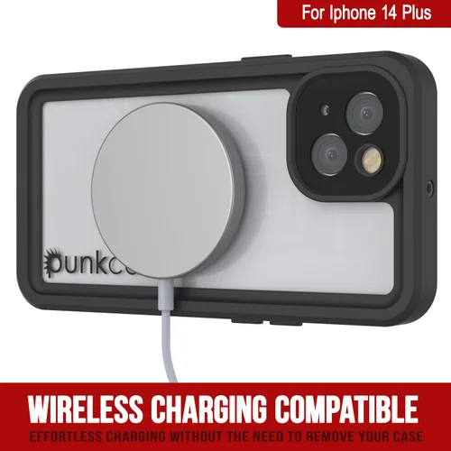 Vista 6 de Punkcase Funda impermeable para iPhone 14 Plus [serie extrema] [ajuste delgado] [certificado IP68] [a prueba de golpes] [a prueba de nieve]