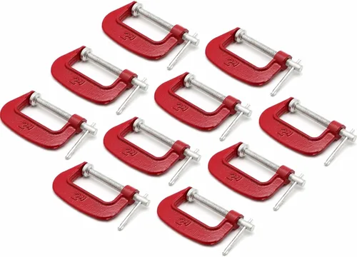 Vista 3 de Wideskall® Abrazadera C maleable resistente de 2 x 1 pulgada (paquete de 1)