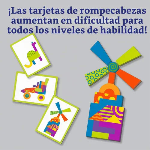 Vista 6 de MindWare Imagination Patterns - Juego de construcción magnético