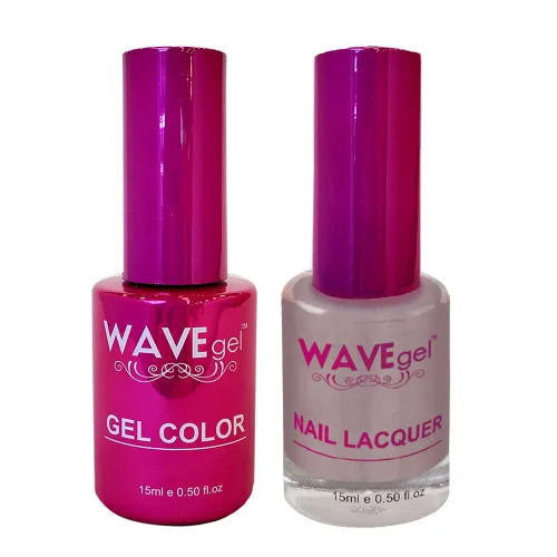 Vista 114 de WAVEGEL - Juego dúo de gel y esmalte de uñas a juego - Colección Princess - #001 Super Black I 0.5 onzas #001 Super Negro