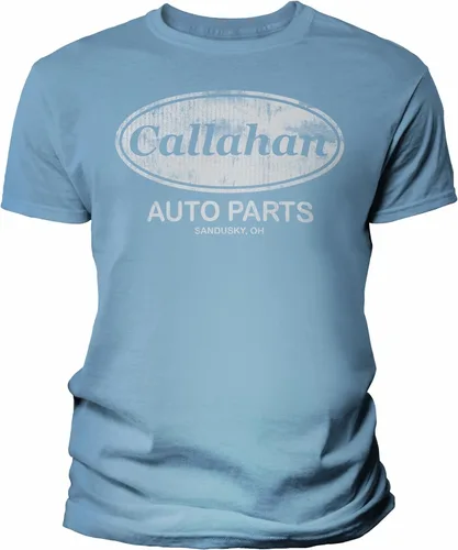 Vista 23 de Callahan Auto Parts - Camiseta vintage de película para hombre y mujer Chocolate oscuro