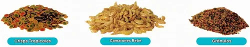 Vista 4 de Tetra Min Crisps Select-A-Food 77037 - Alimento para pescado, paquete variado de 2.4 onzas