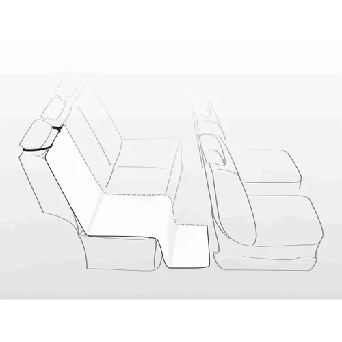 Vista 4 de Funda Protectora de Asiento Individual de Coche para Mascotas Trixie
