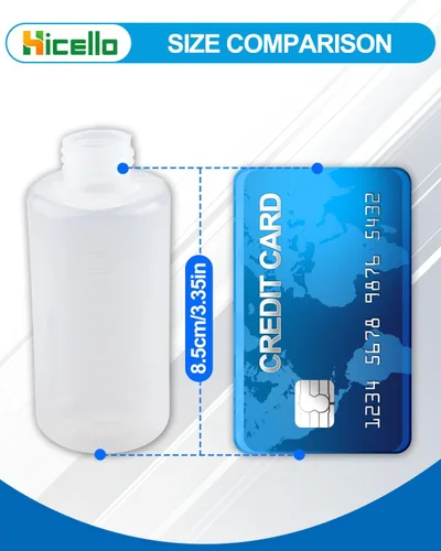 Vista 3 de Máquina de coser de plástico Engrasador/dispensador de aceite 4.1 fl oz con pico largo de la boca