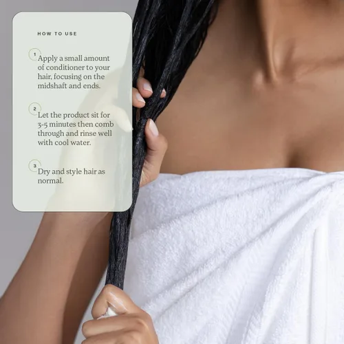 Vista 4 de divi Acondicionador voluminizador para mujeres y hombres - Acondicionador de volumen ligero para cabello fino - Diseñado para fortalecer y proteger
