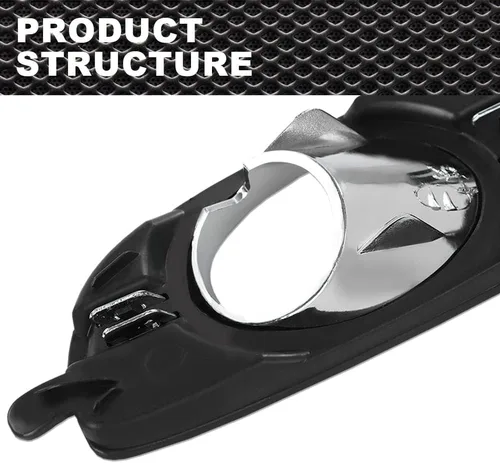 Vista 5 de CNNELL Cubierta de bisel de lámpara antiniebla compatible con Buick Lacrosse 2010 2011 2012 2013 /Compatible con Buick Allure 2010 antiniebla